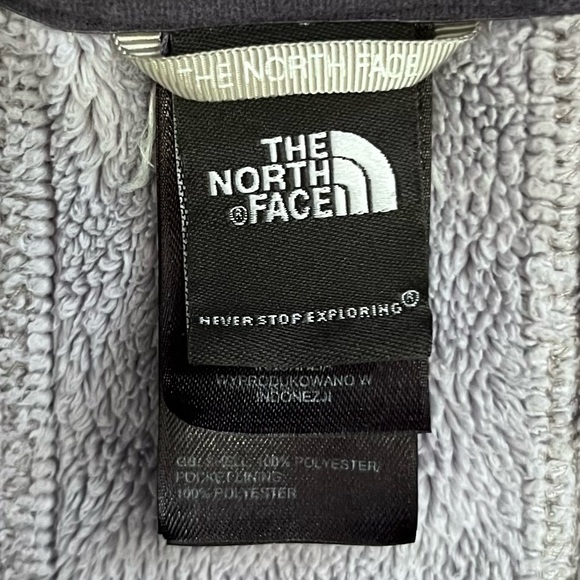 The North Face Zip Up Jacket Fleece Gray Women’s Size Small Full Zip Outdoors - Picture 9 of 11